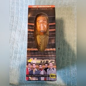 NSYNC Justin Timberlake Bobblehead Best Buy Exclusive 2001